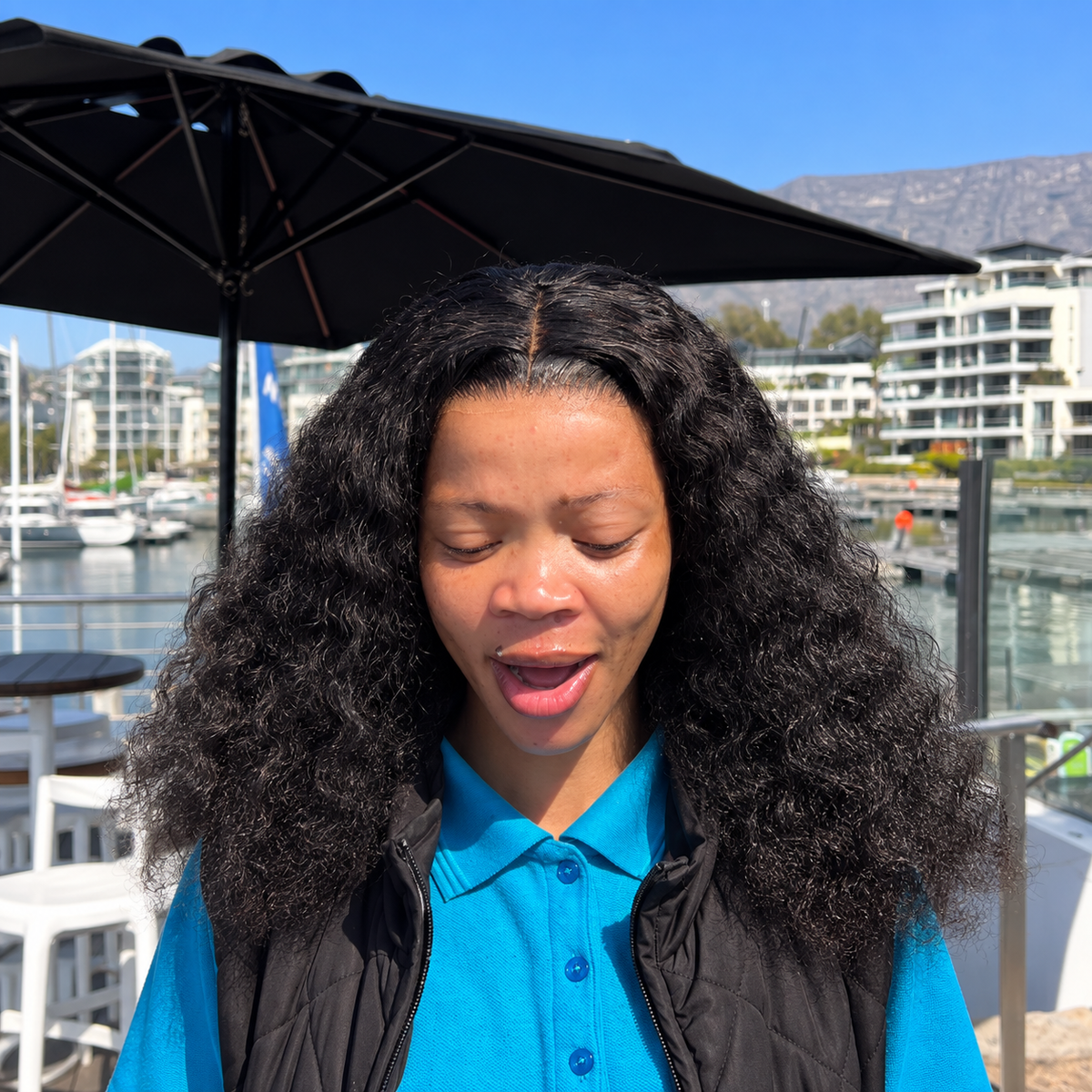 13×4 Waterwave Wig – Double Drawn