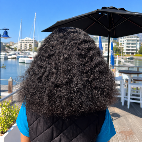 13×4 Waterwave Wig – Double Drawn